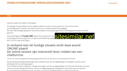 voorlichtingsavondvervolgopleidingen.nl alternative sites