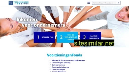 voorzieningenfonds.nl alternative sites