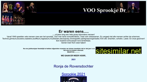 voosprookjedrachten.nl alternative sites