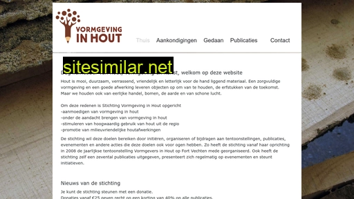 vormgevinginhout.nl alternative sites