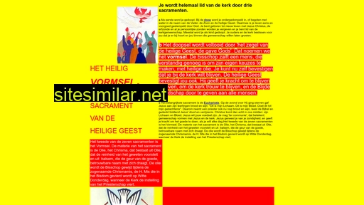 vormsel.nl alternative sites