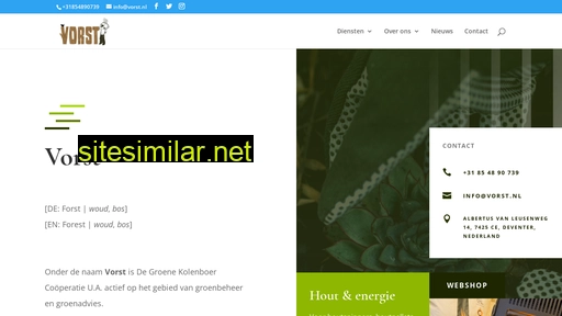 vorst.nl alternative sites