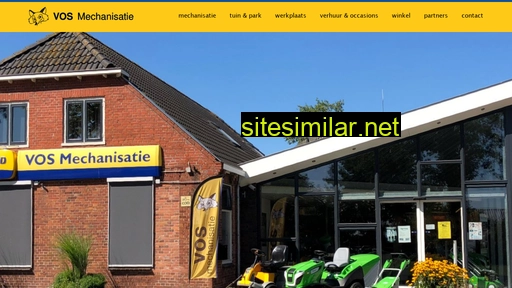 vosmechanisatie.nl alternative sites