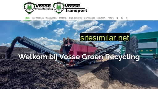 vossegroenrecycling.nl alternative sites