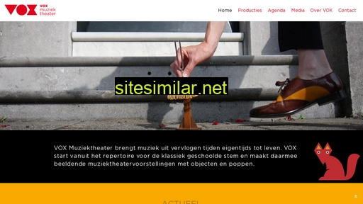 voxmuziektheater.nl alternative sites
