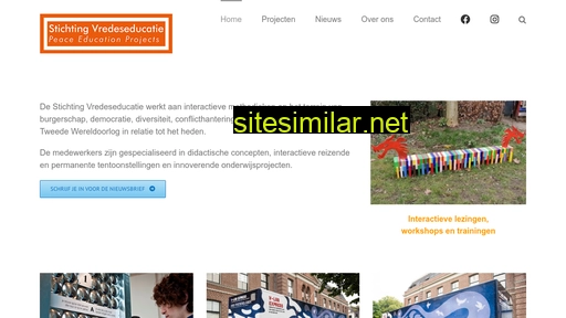 vredeseducatie.nl alternative sites