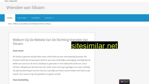 vriendenvansiloam.nl alternative sites