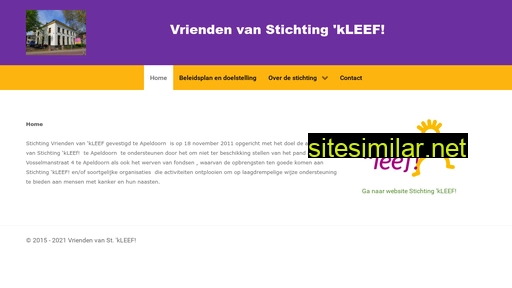 vriendenvanstichtingkleef.nl alternative sites
