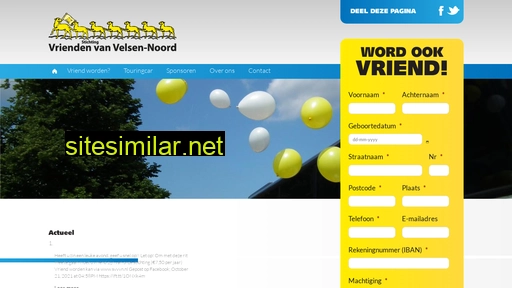 vriendenvanvelsennoord.nl alternative sites
