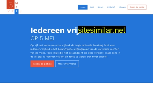 vrij5mei.nl alternative sites