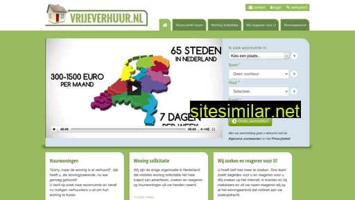 vrijeverhuur.nl alternative sites