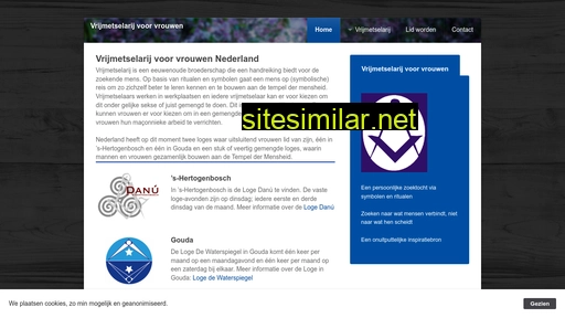 vrijmetselarijvoorvrouwen.nl alternative sites