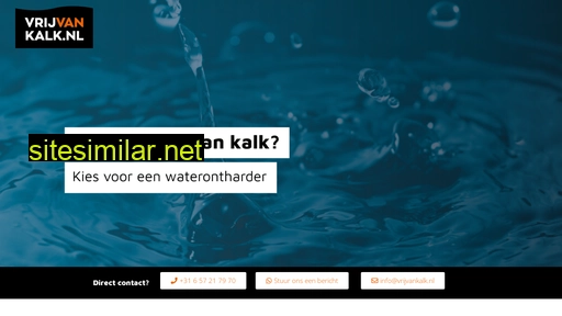 vrijvankalk.nl alternative sites