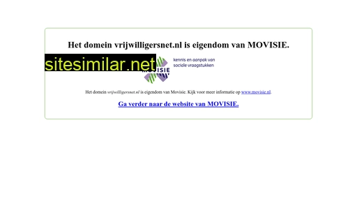 vrijwilligersnet.nl alternative sites