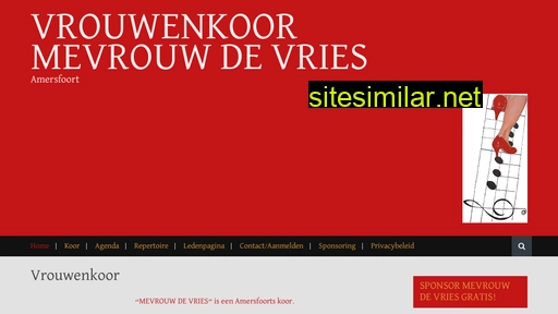 vrouwenkoormevrouwdevries.nl alternative sites