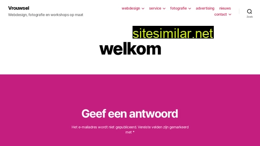 vrouwsel.nl alternative sites
