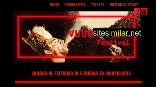 vuurenvlamfestival.nl alternative sites