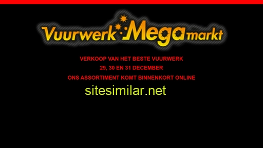 vuurwerkmegamarkt.nl alternative sites