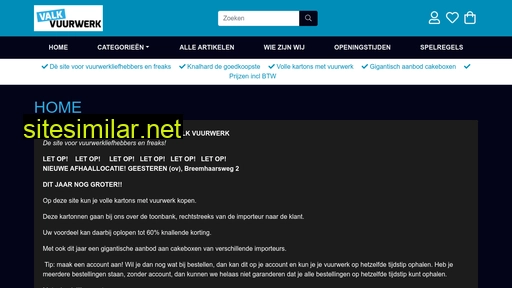 vuurwerkperdoos.nl alternative sites