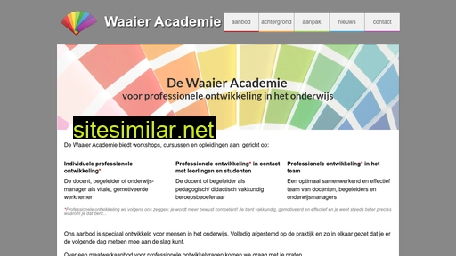 waaieracademie.nl alternative sites