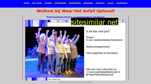 waarhetasfaltophoudt.nl alternative sites
