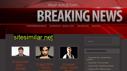 waarwasjij.nl alternative sites