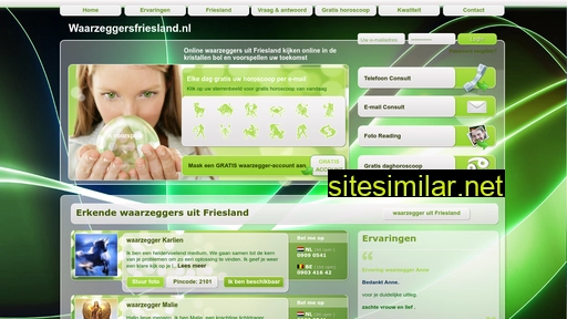 waarzeggersfriesland.nl alternative sites