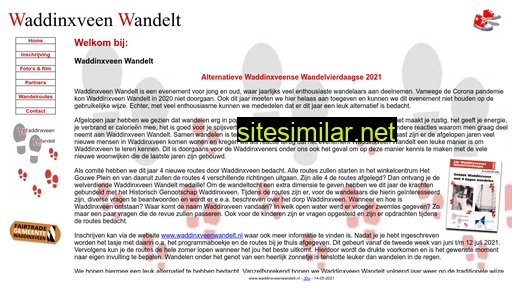 waddinxveenwandelt.nl alternative sites