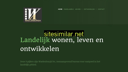 waelenburgh.nl alternative sites