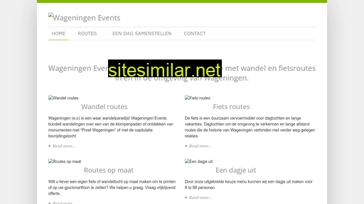 wageningen-events.nl alternative sites
