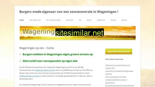 wageningenopzon.nl alternative sites