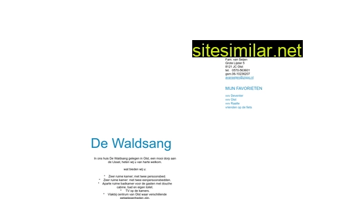 waldsangolst.nl alternative sites