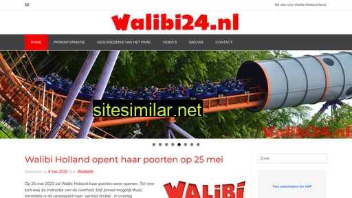 Walibi24 similar sites