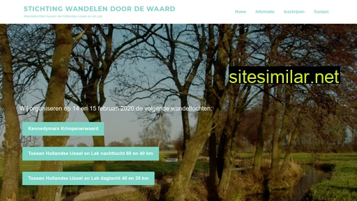 wandelendoordewaard.nl alternative sites