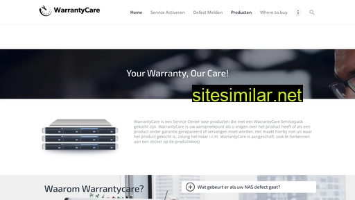 warrantycare.nl alternative sites