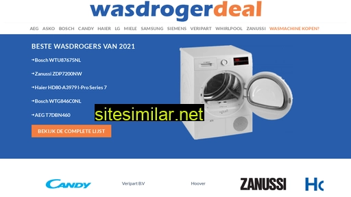 wasdrogerdeal.nl alternative sites