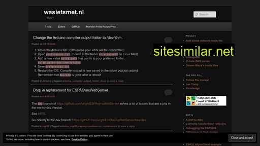 wasietsmet.nl alternative sites