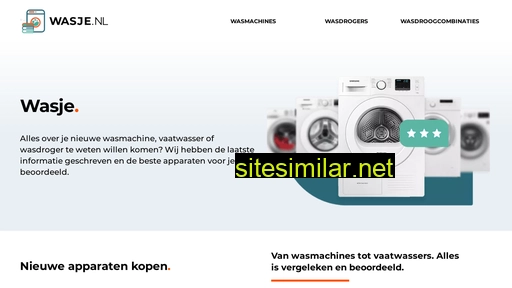 wasje.nl alternative sites
