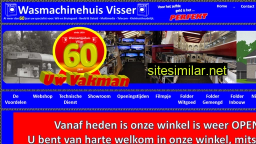 wasmachinehuisvisser.nl alternative sites