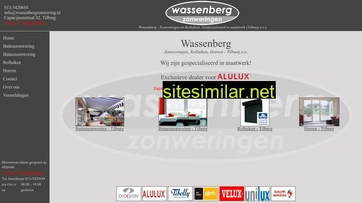 wassenbergzonwering.nl alternative sites