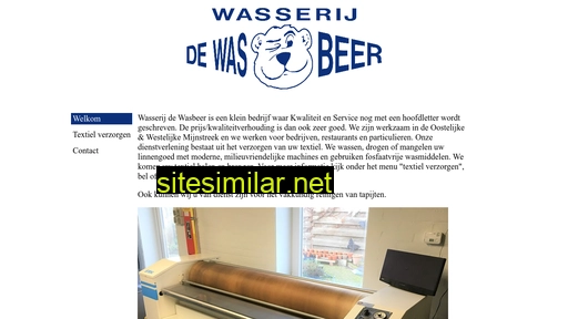 wasserijdewasbeer.nl alternative sites
