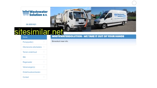 wastewatersolution.nl alternative sites