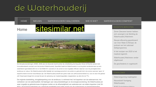 waterhouderij.nl alternative sites