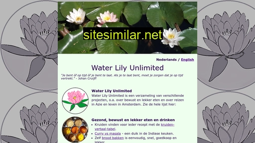waterlily-unlimited.nl alternative sites