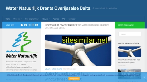 waternatuurlijkdodelta.nl alternative sites