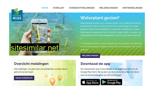 waterplantmelder.nl alternative sites