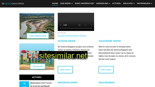 waterschappen.nl alternative sites
