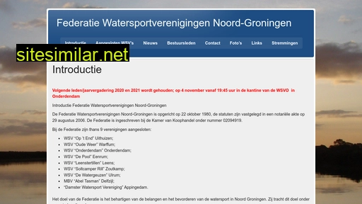 watersportfederatie.nl alternative sites