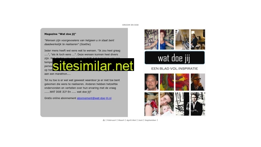 wat-doe-jij.nl alternative sites