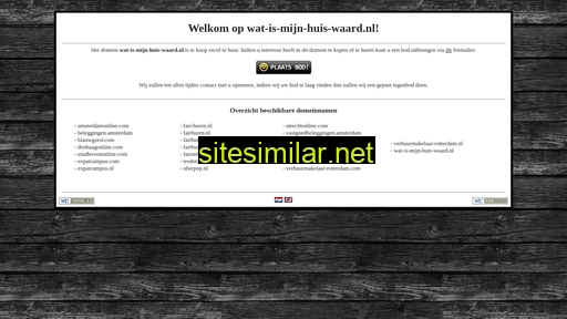 wat-is-mijn-huis-waard.nl alternative sites